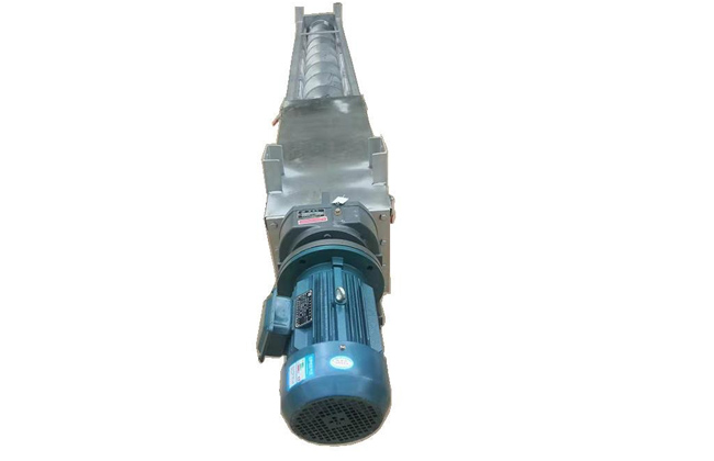 u型槽无轴设计，适合输送污泥、生活垃圾等易于环绕纠缠的物料